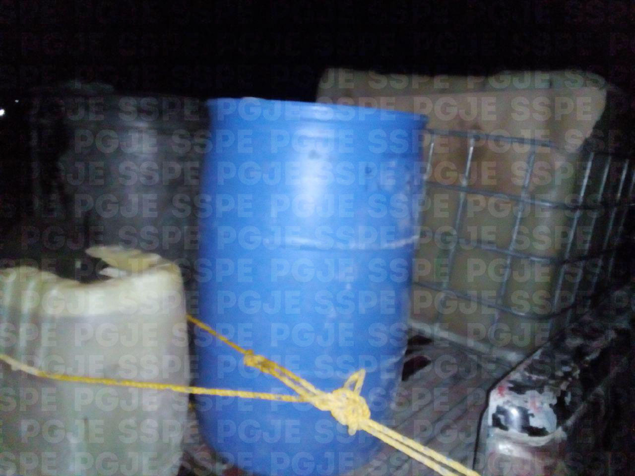 Recuperan en Salamanca 3,910 litros de combustible