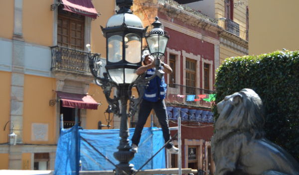 Avanza en un 80% rehabilitación del Teatro Juárez