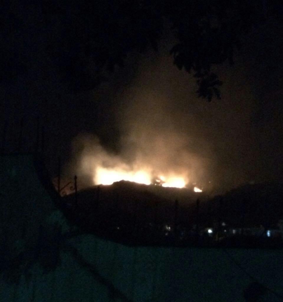 Causa alarma extenso incendio de pastizal