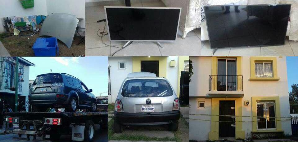 Detienen a supuesto ladrón y aseguran casa con objetos robados