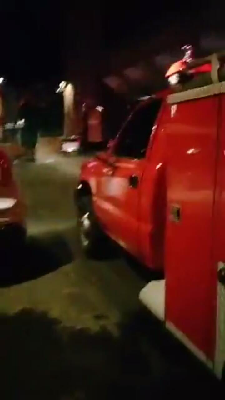 Se incendia despacho en San Sebastián