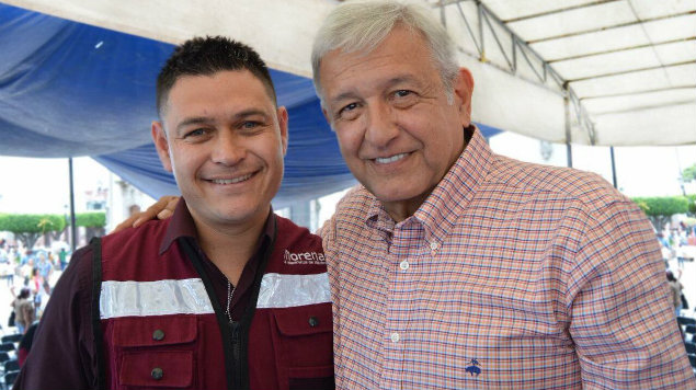 Asesisan a Remedios Aguirre, candidato de Morena