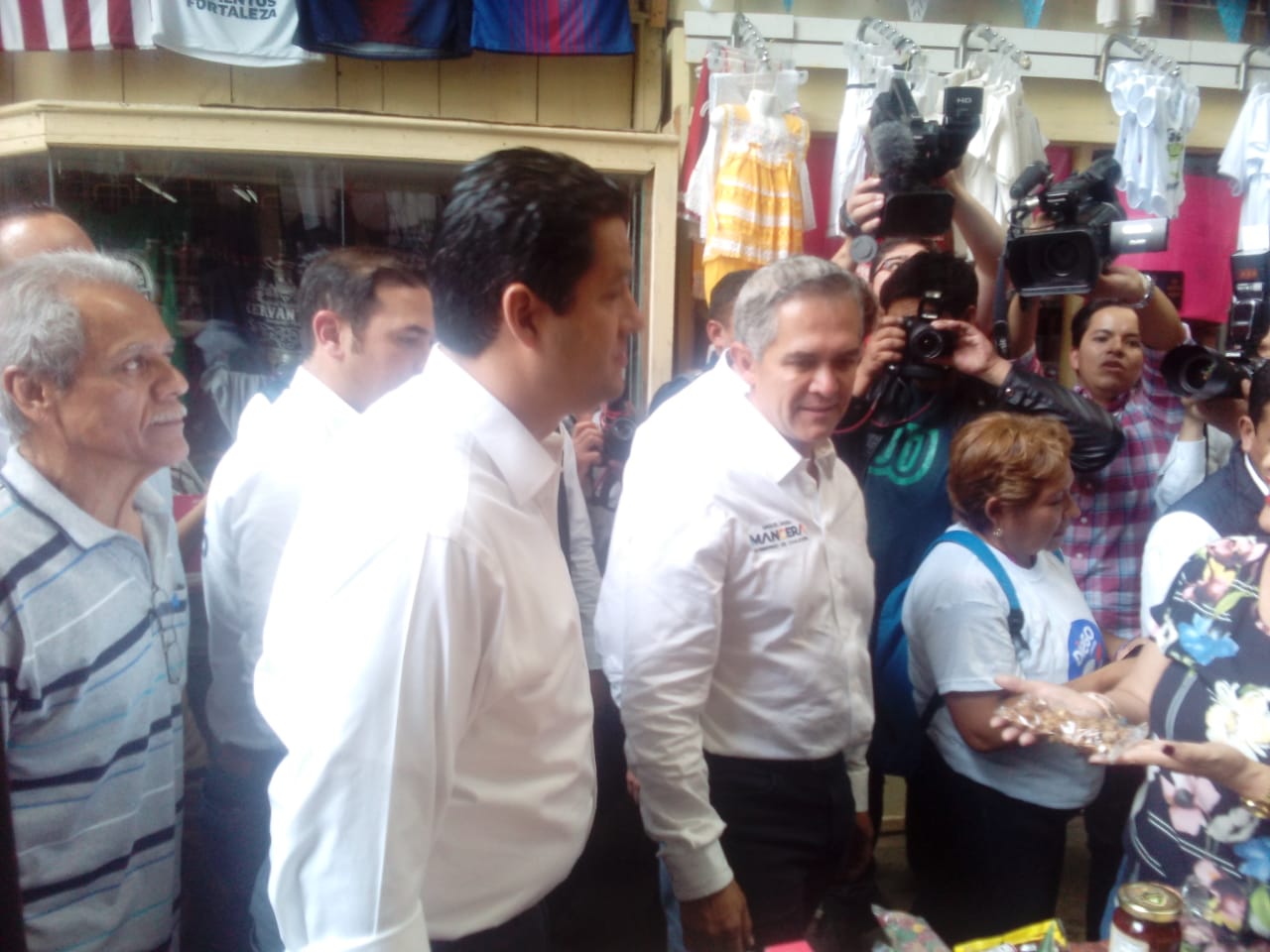 Recorren candidatos panistas juntos la capital guanajuatense