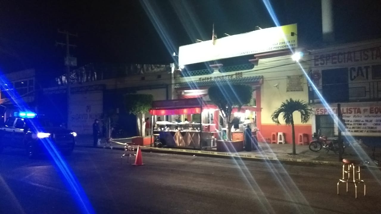 Acribillan a taquero en Irapuato
