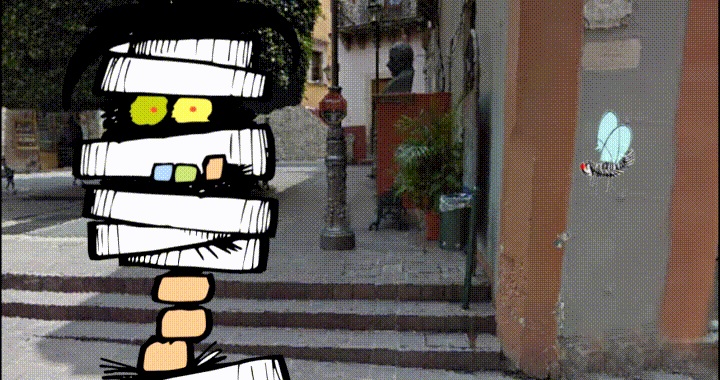 Salió botado