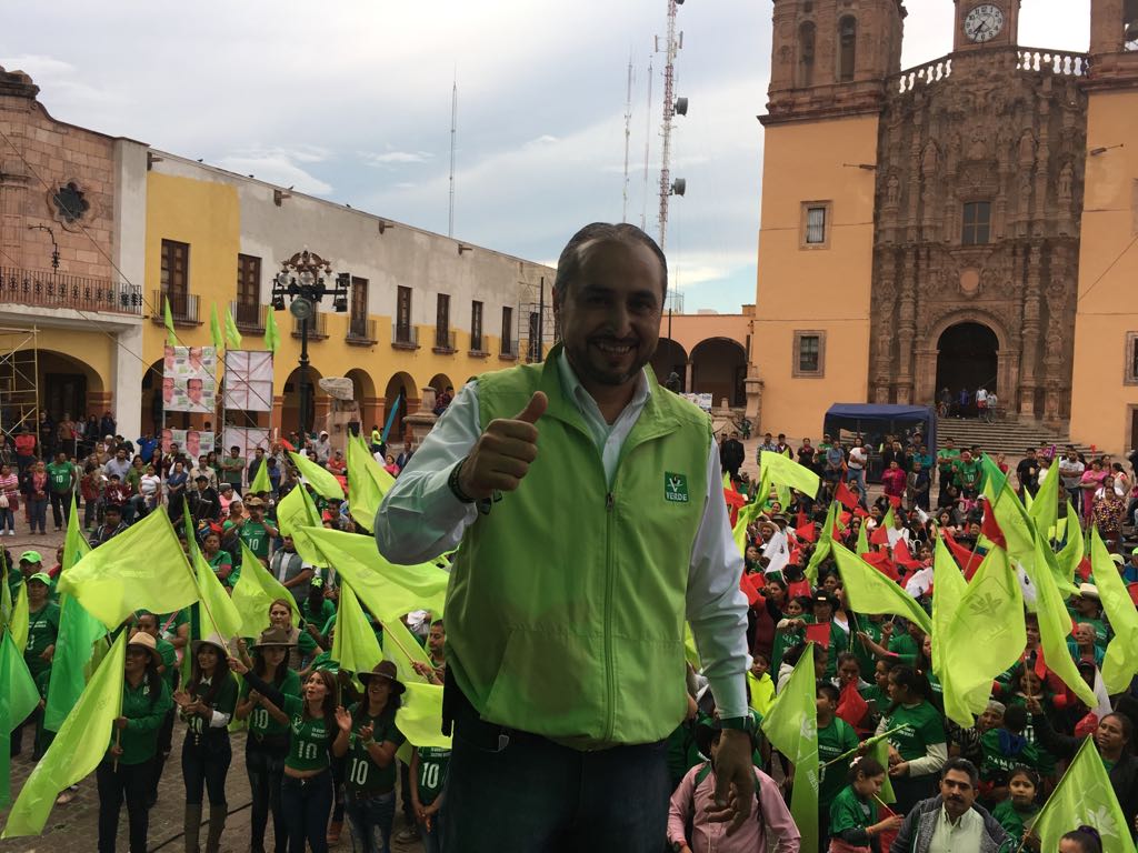 Dolorenses viven gran cierre de campaña del PVEM