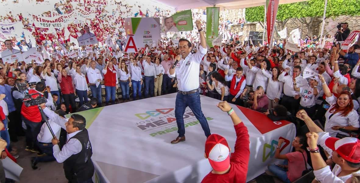 Refuerza Ángel Zamora apoyo a José Antonio Meade para el primero de julio