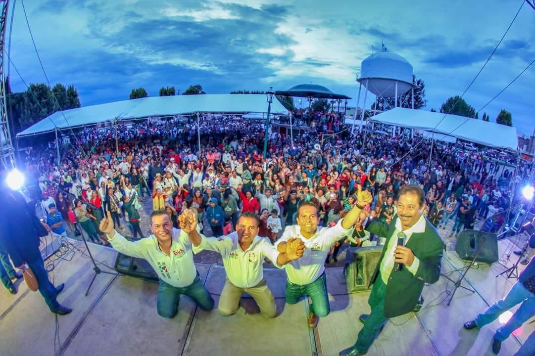 Cierra campaña Ángel Zamora en el norte del estado junto con candidatos