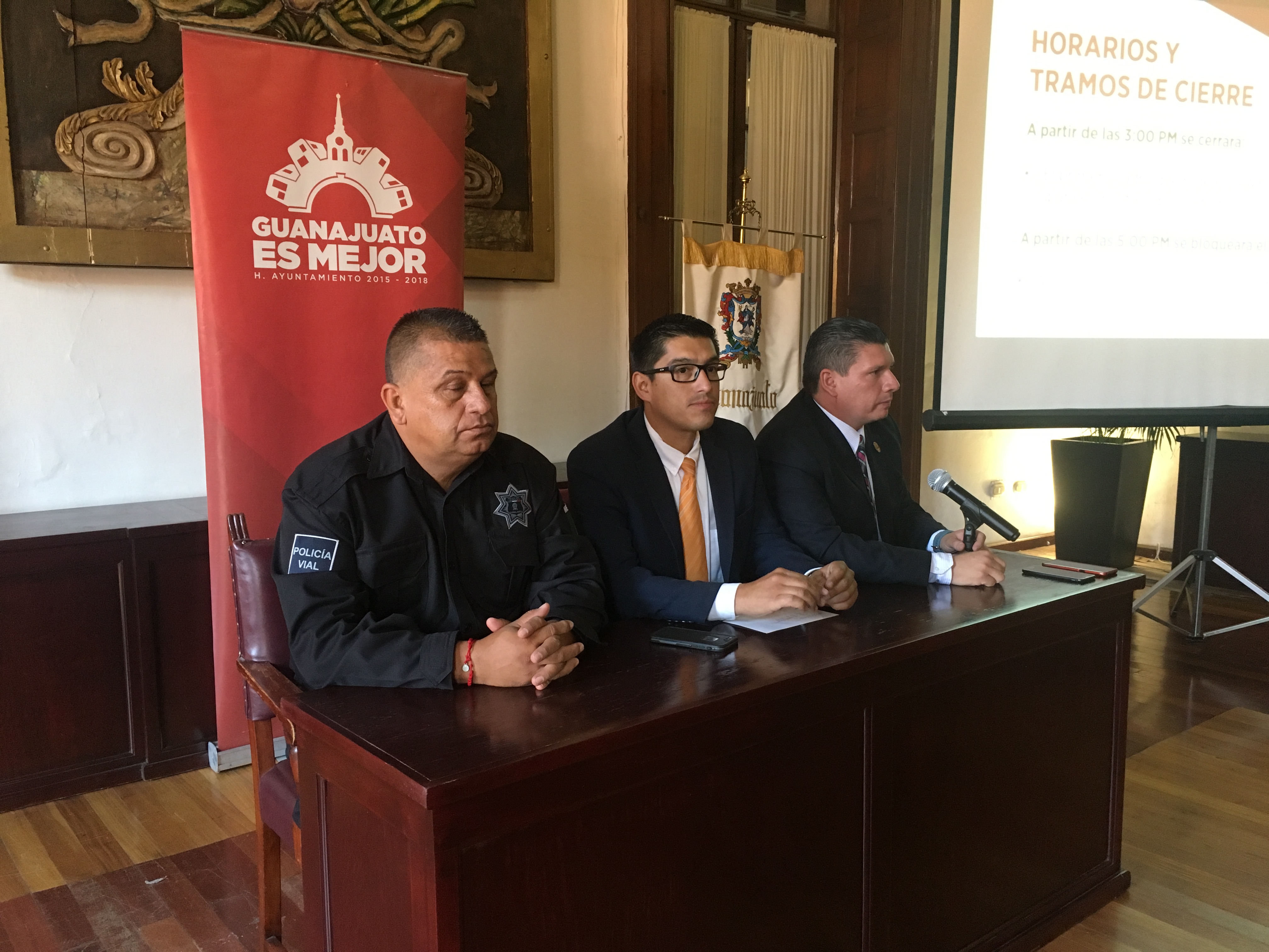 Anuncian cierres para el sábado por eventos