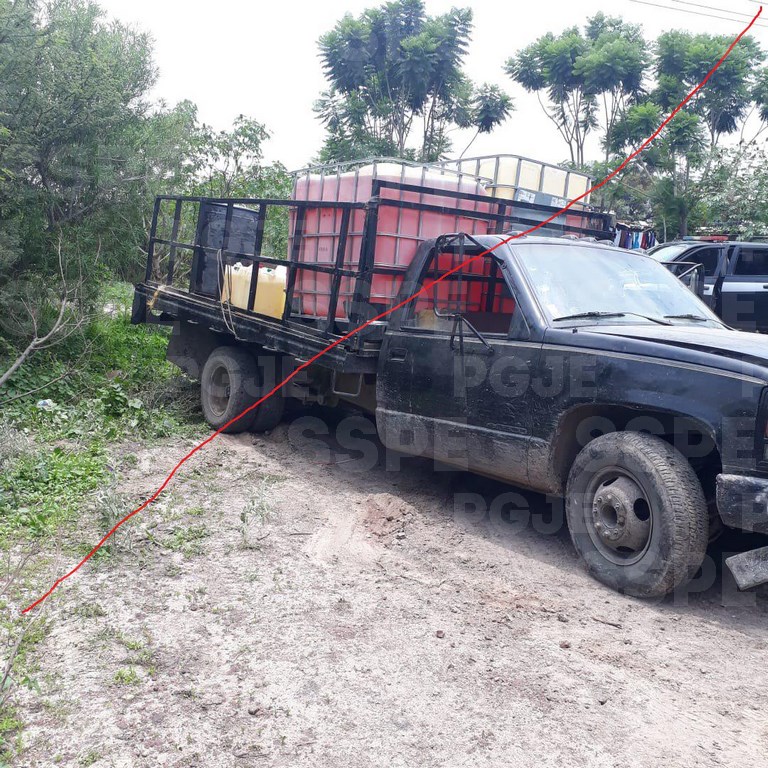 Asegura el Mando Único Estatal de Salamanca dos mil 300 litros de combustible presuntamente robado