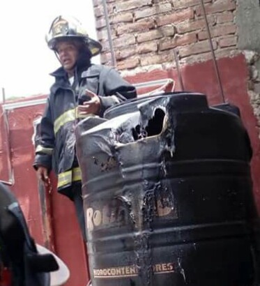 Explota tanque de gas en una durería