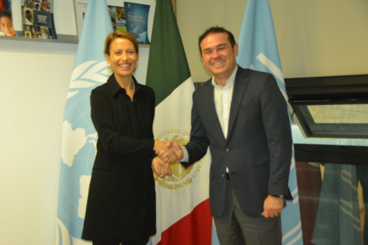 Acuerdan Alejandro Navarro y la UNESCO fortalecer la conservación del patrimonio de Guanajuato