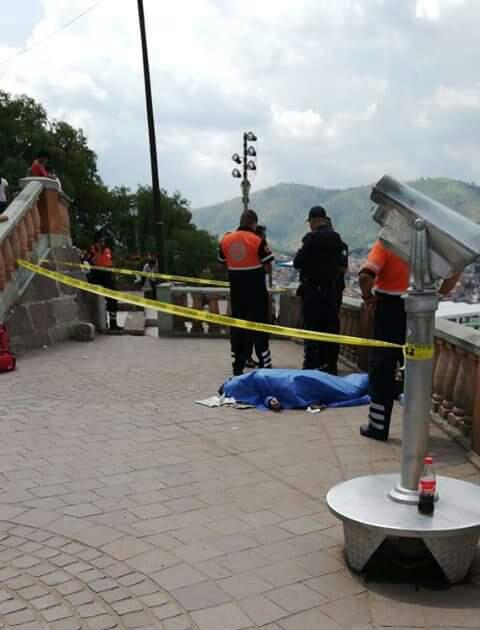 Muere turista en El Pípila