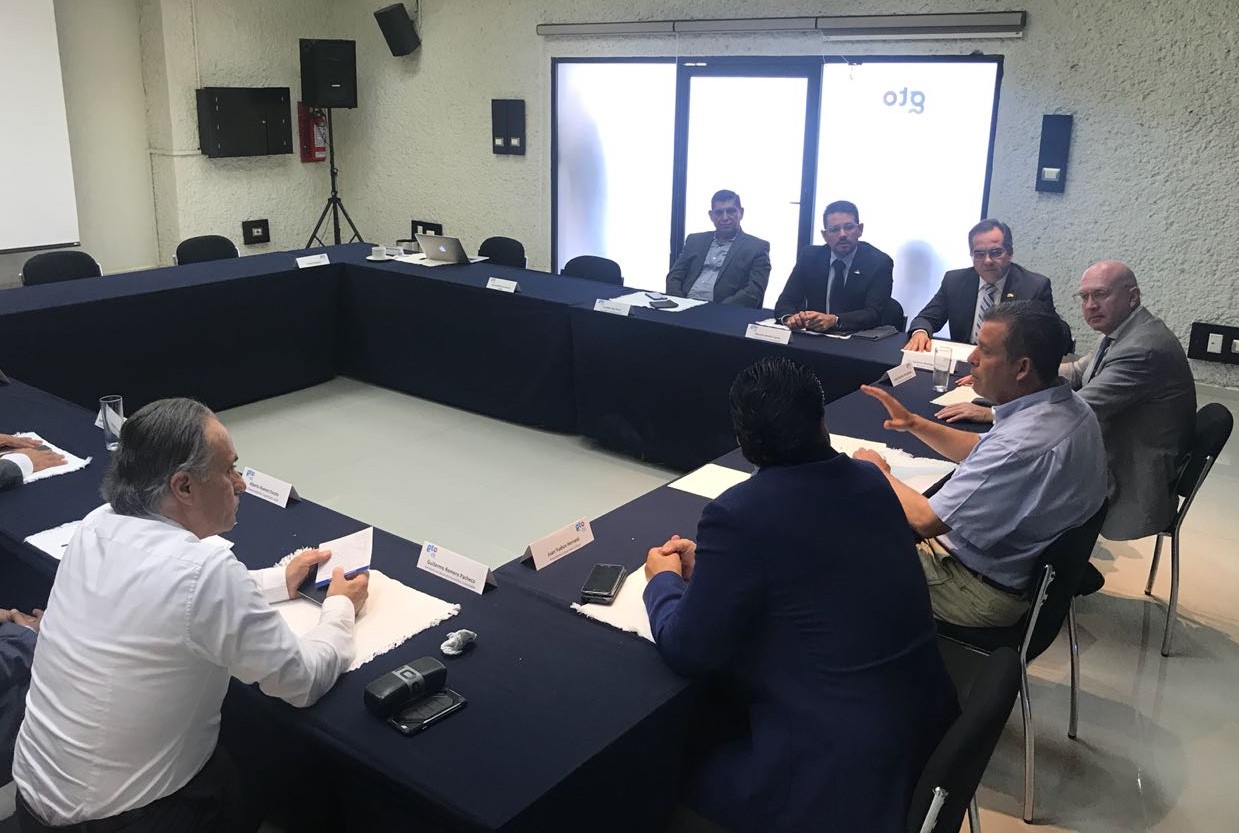 Se reúne el Gobernador, con integrantes de la COPARMEX de Guanajuato