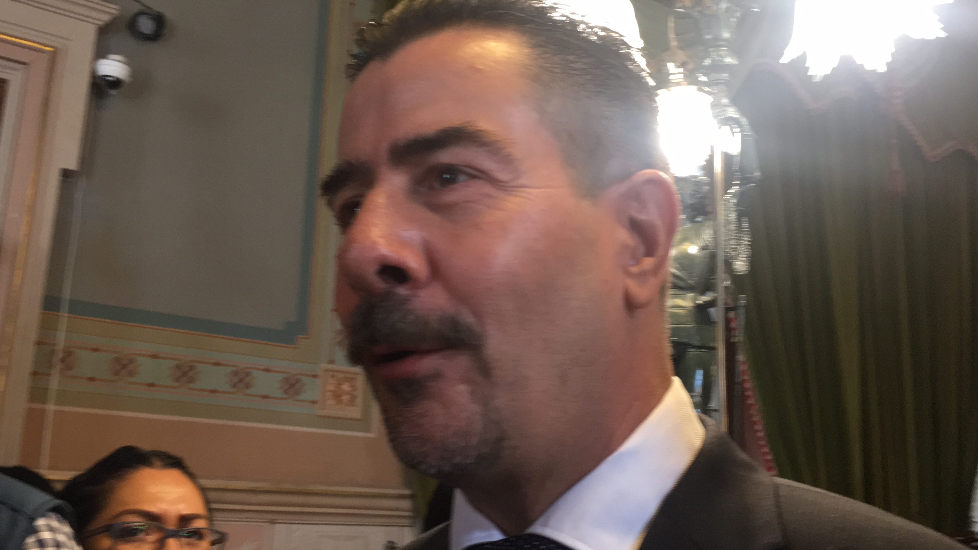 Alvar Cabeza de Vaca evita hablar sobre temas de seguridad