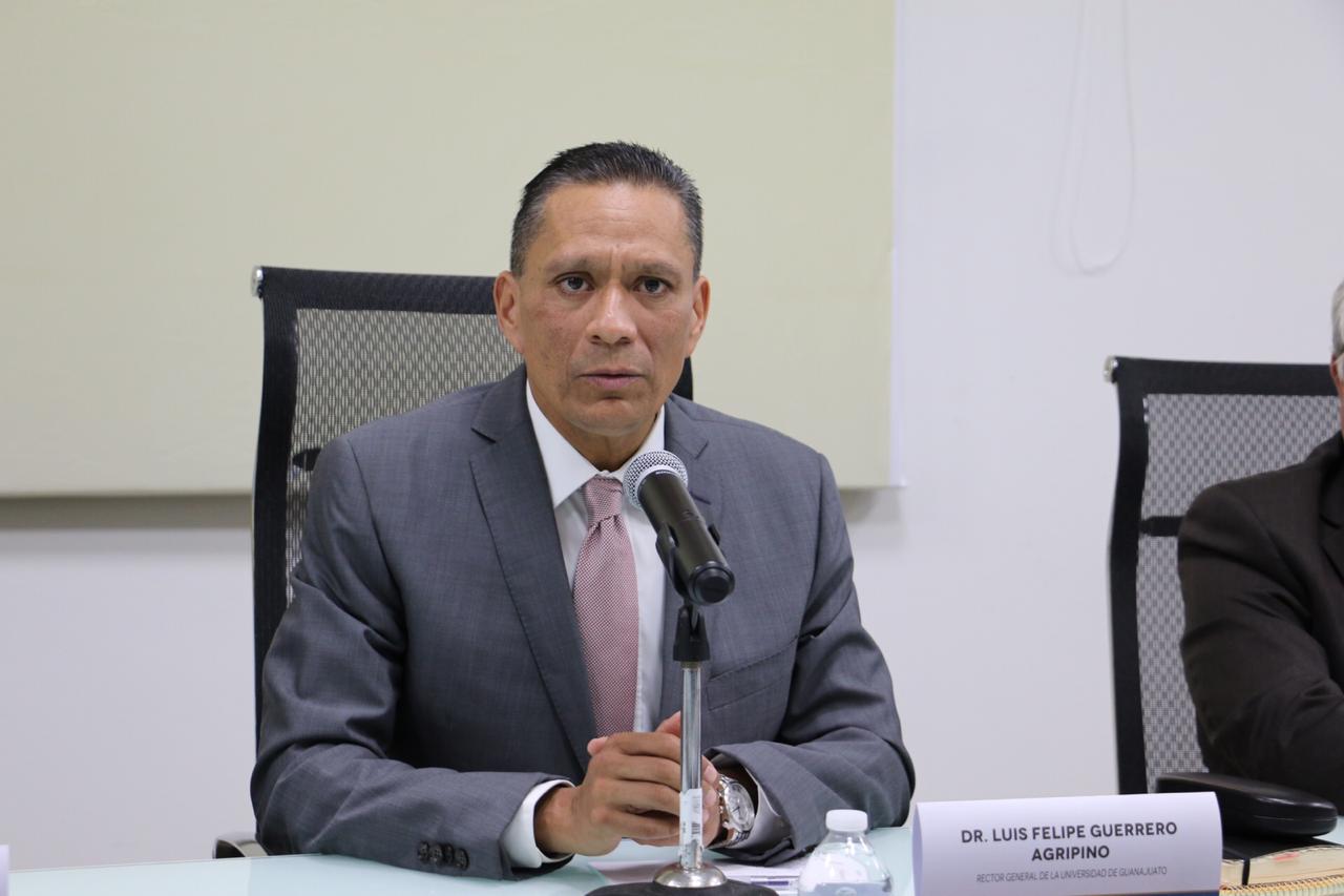 Reconoce rector UG estrategia de seguridad del estado