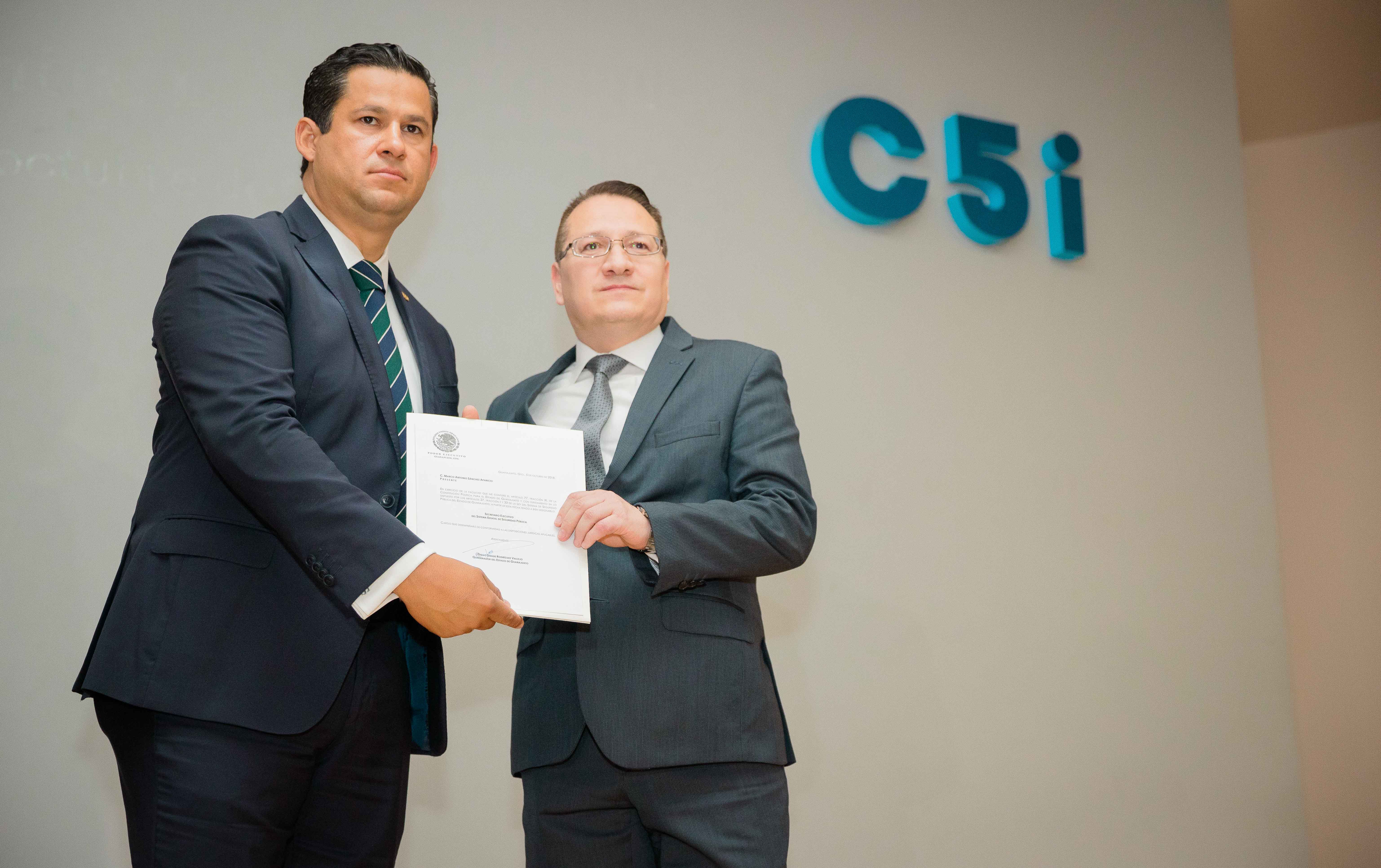 Llega Marco Antonio Sánchez Aparicio como nuevo Secretario Ejecutivo de Seguridad