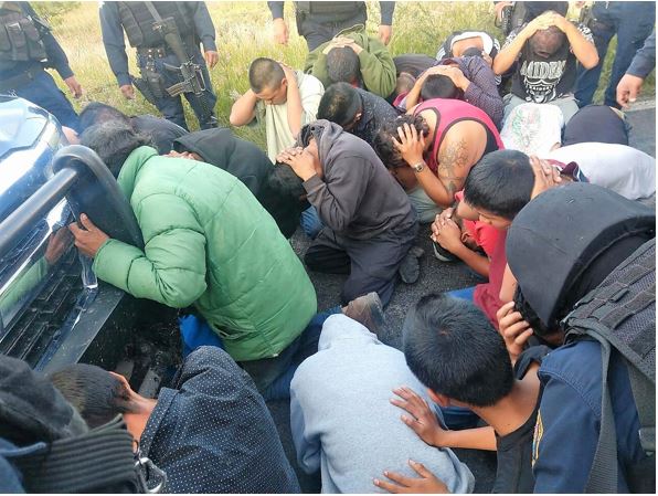 Detienen a 33 personas en Apaseo el Alto
