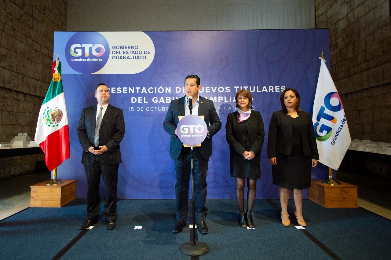Nombran a nuevos titulares del gabinete ampliado de Diego Sinhue