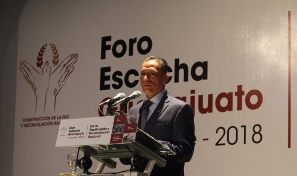UG, sede del Foro Escucha Guanajuato por la Pacificación y la Reconciliación Nacional