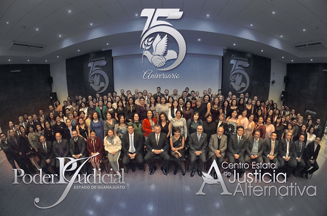 Conmemora el Poder Judicial, 15 años de Justicia Altenativa