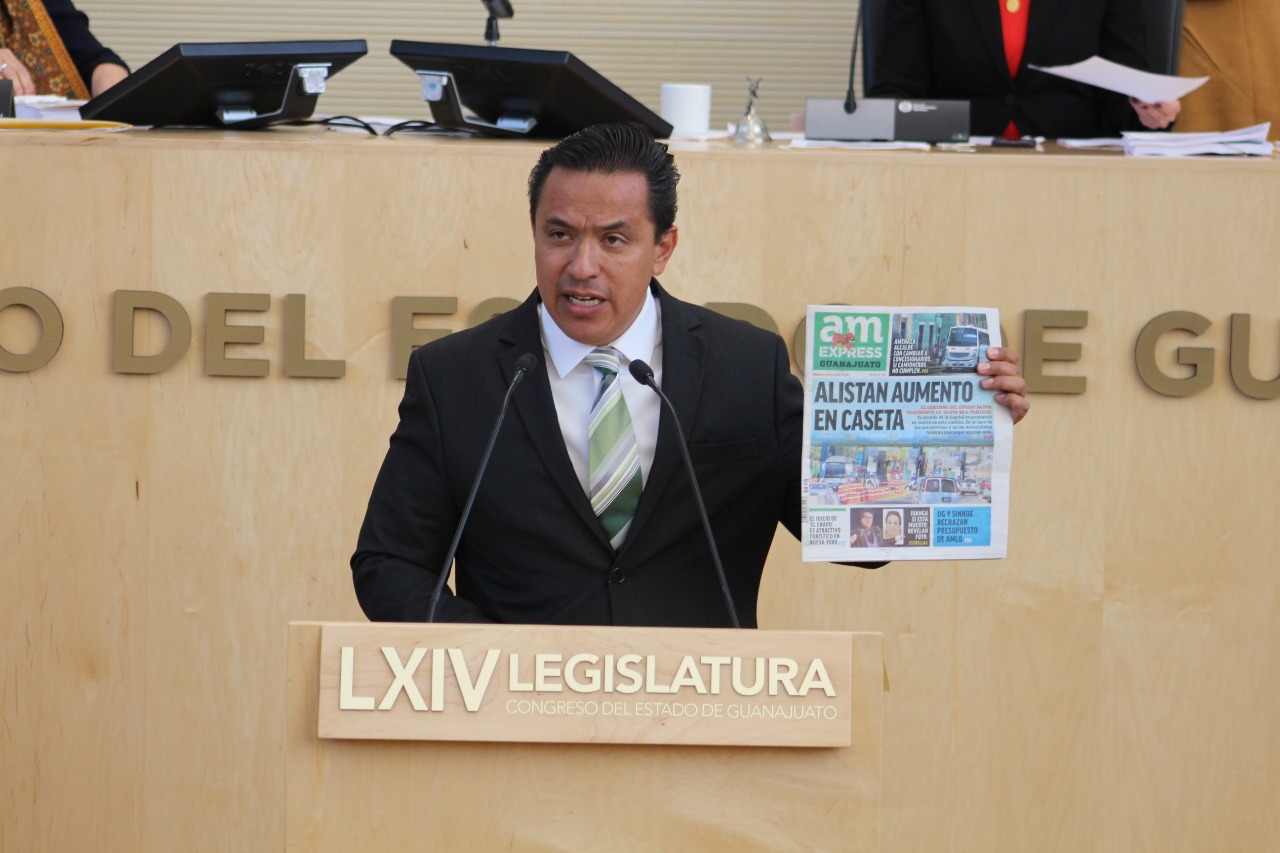 Exige Partido Verde, eliminar caseta Silao-Guanajuato