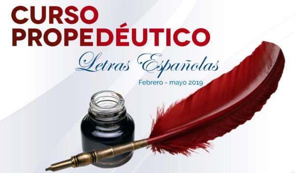 Departamento de Letras Hispánicas invita a curso propedéutico