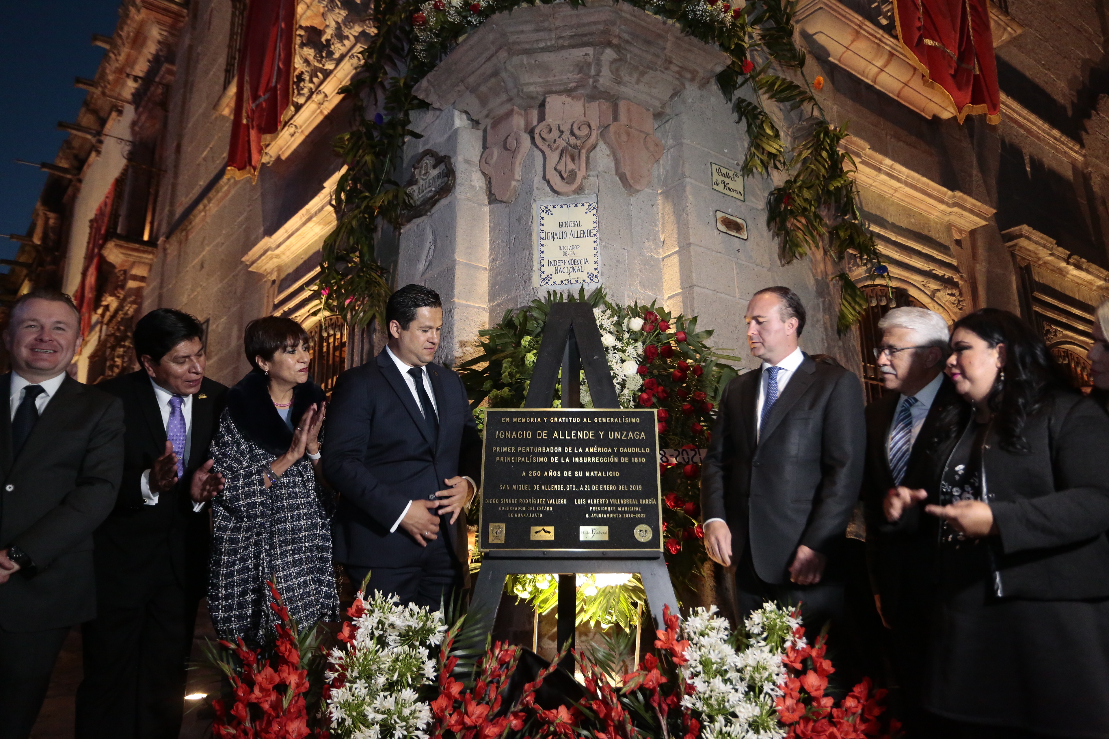 Conmemoran natalicio de Ignacio José Allende y Unzaga