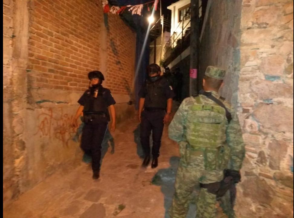 Patrullan fuerzas federales la capital