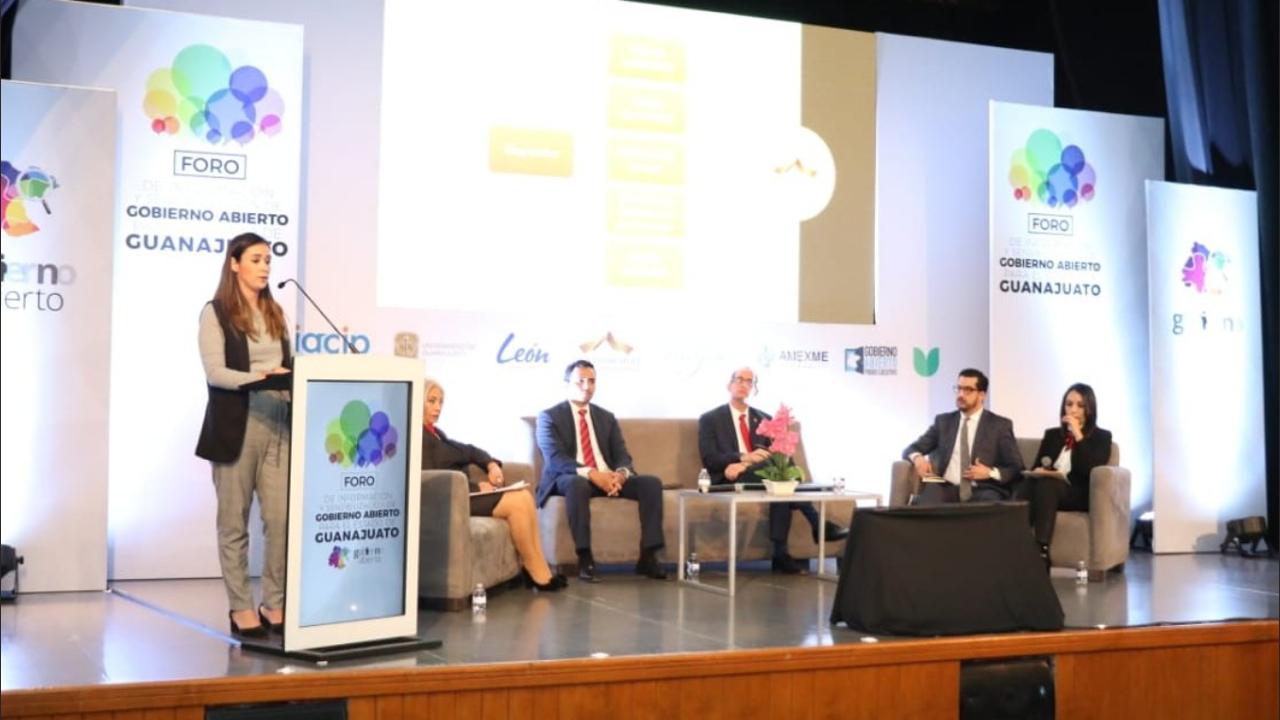 Expone Congreso de Guanajuato sobre Parlamento Abierto