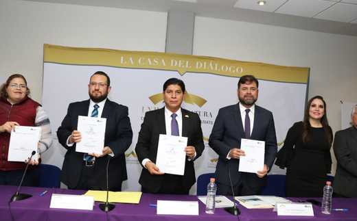 Suscribe Congreso local convenio de colaboración con el ITESS