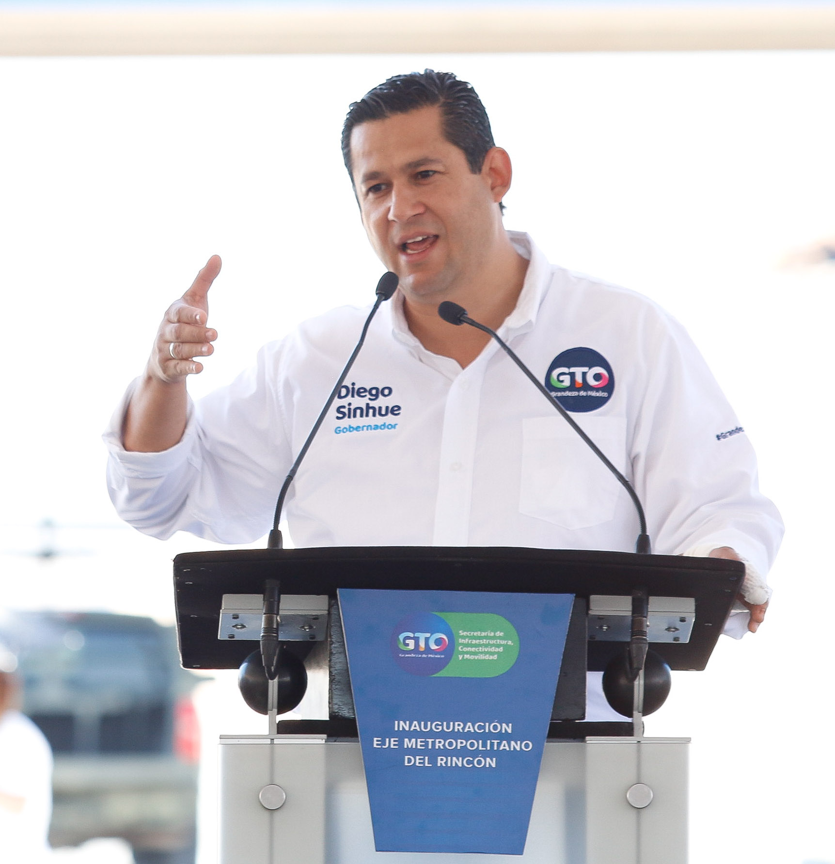Anuncia gobernador academia de policía en la zona donde se han hecho bloqueos