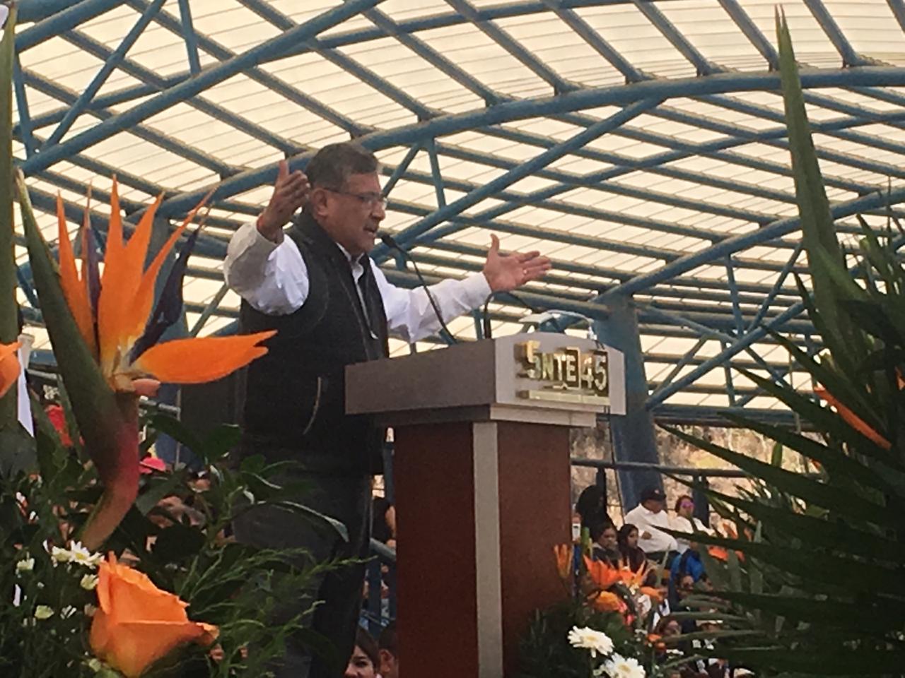 Pedirá SNTE a AMLO mejores condiciones para los maestros