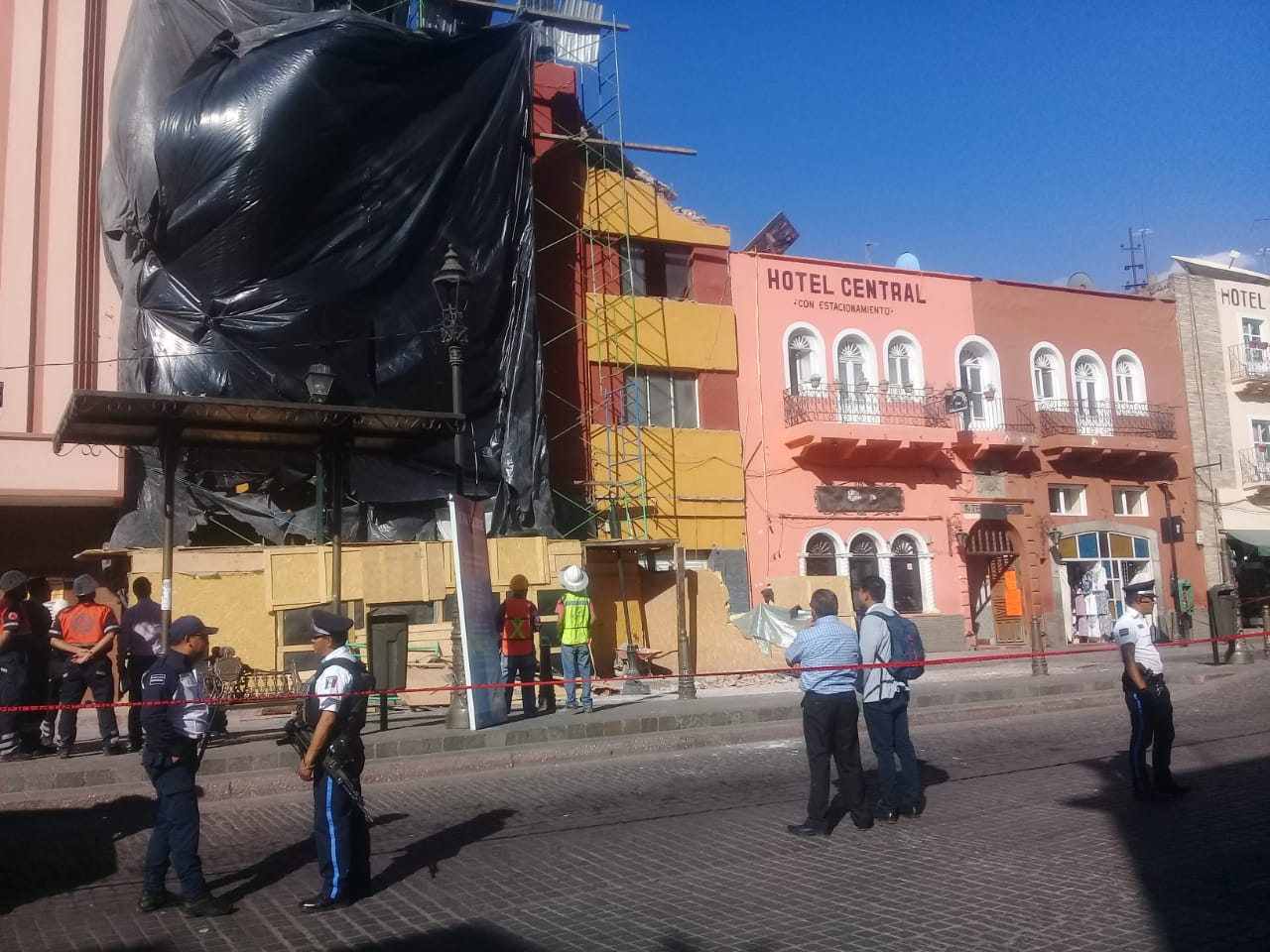Obras en el centro histórico cumplen con la normativa