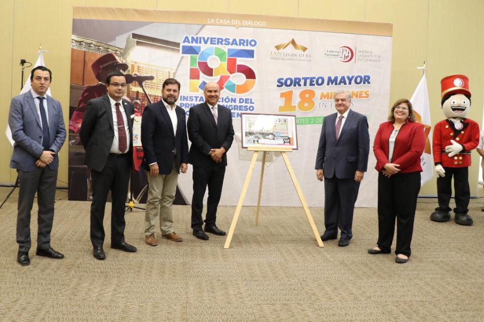 Conmemoran al primer Congreso Constituyente de Guanajuato en billete de lotería