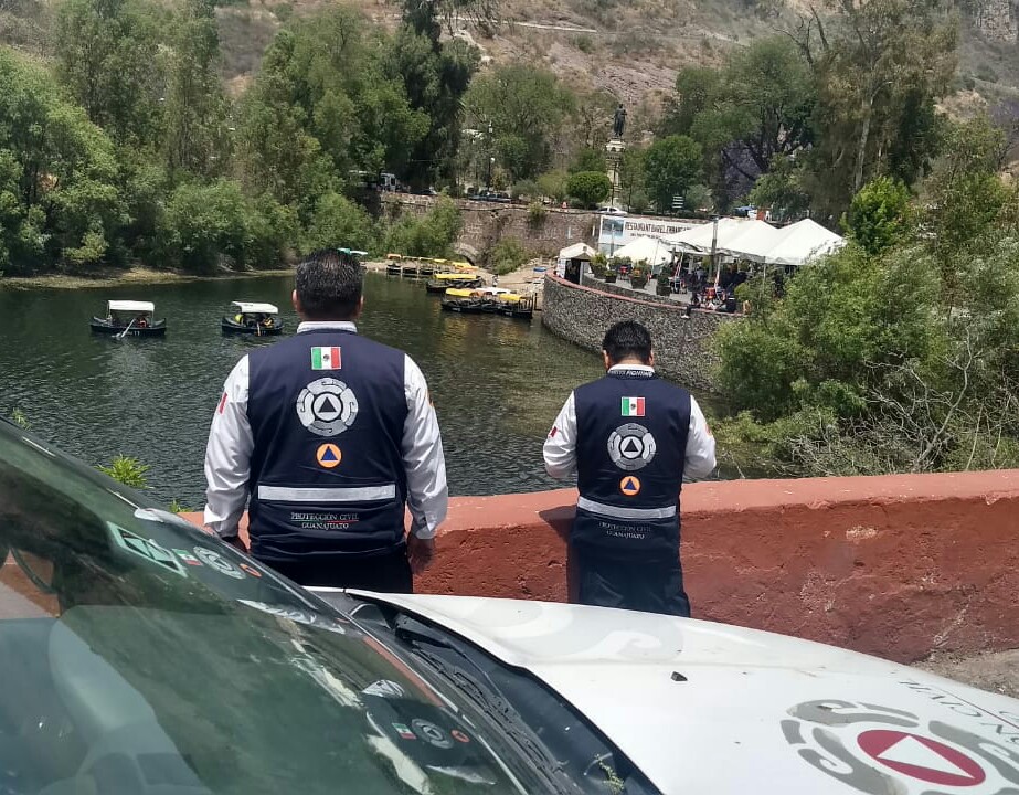 Revisan zonas de peligro en la capital