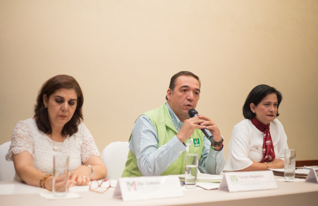 Verde, PRI y Morena crean ‘Bloque por la paz’