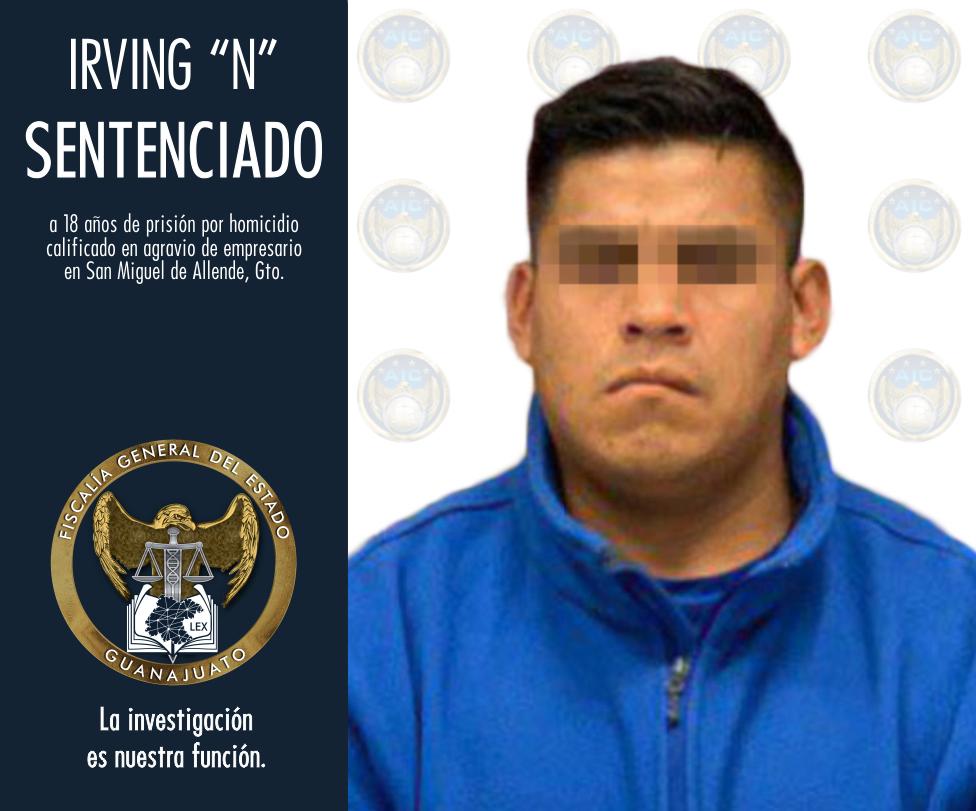 Pasará 18 años en prisión homicida de Isaías