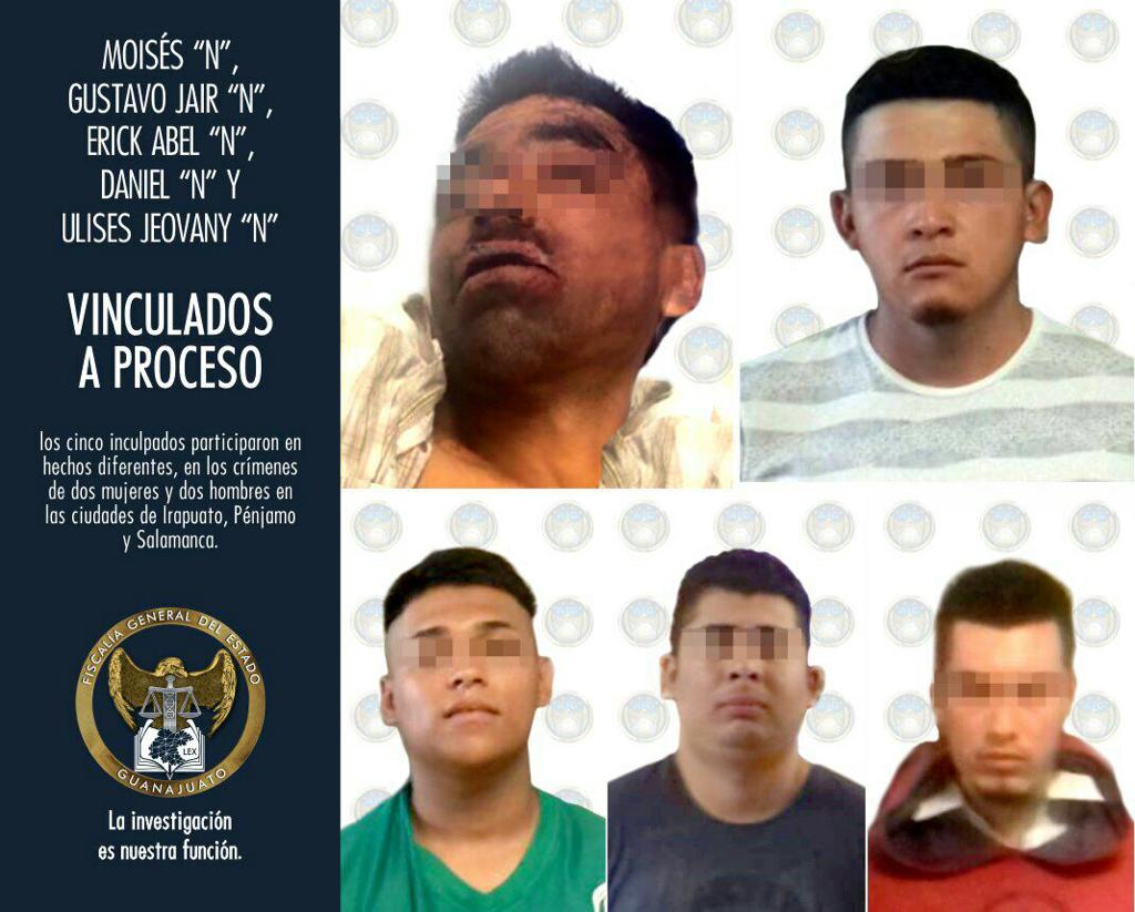 Meten a prisión a cinco homicidas