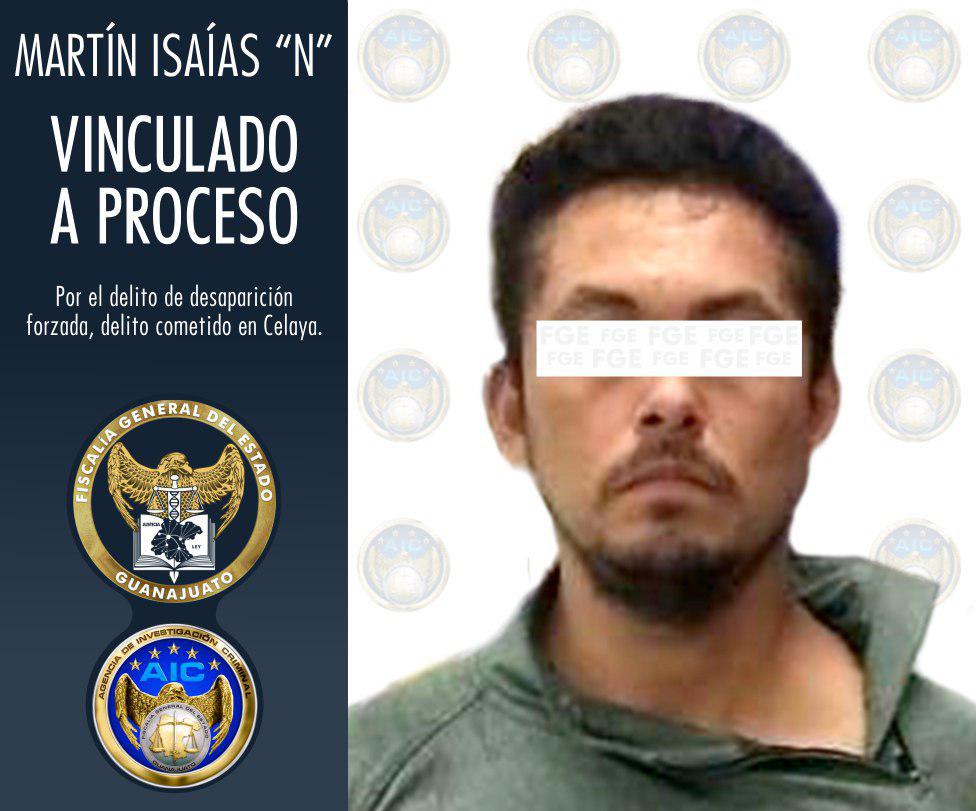 A prisión ex policía de Celaya, por desaparición forzada de 2 mexiquenses