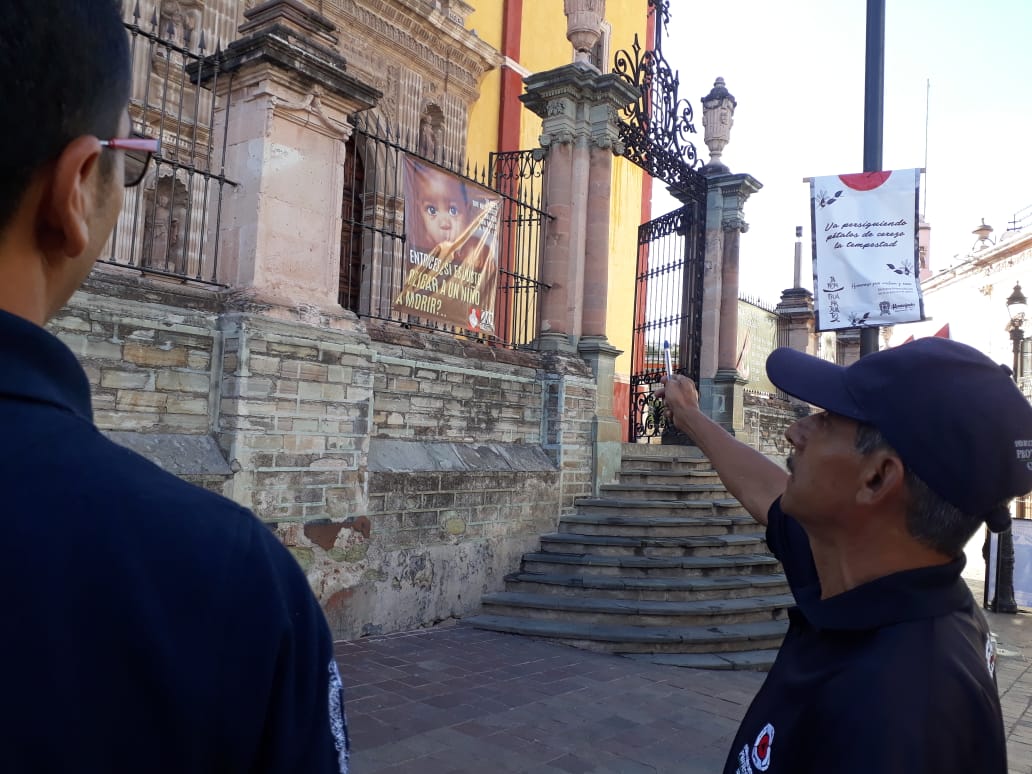 Dan seguimiento a revisión en inmuebles religiosos