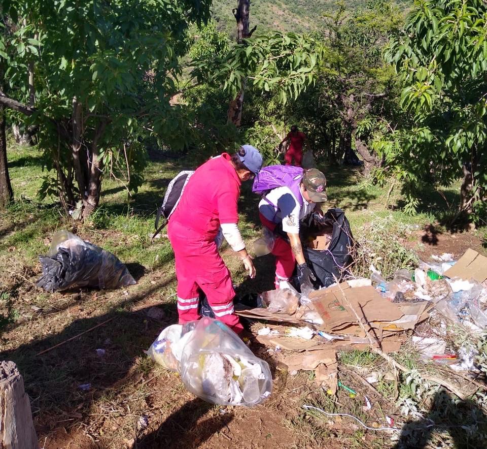 Recolectan 18 toneladas de basura en la Bufa