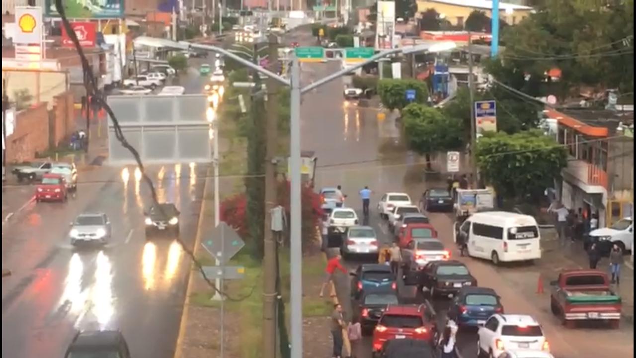 Guanajuato detenido por la lluvia