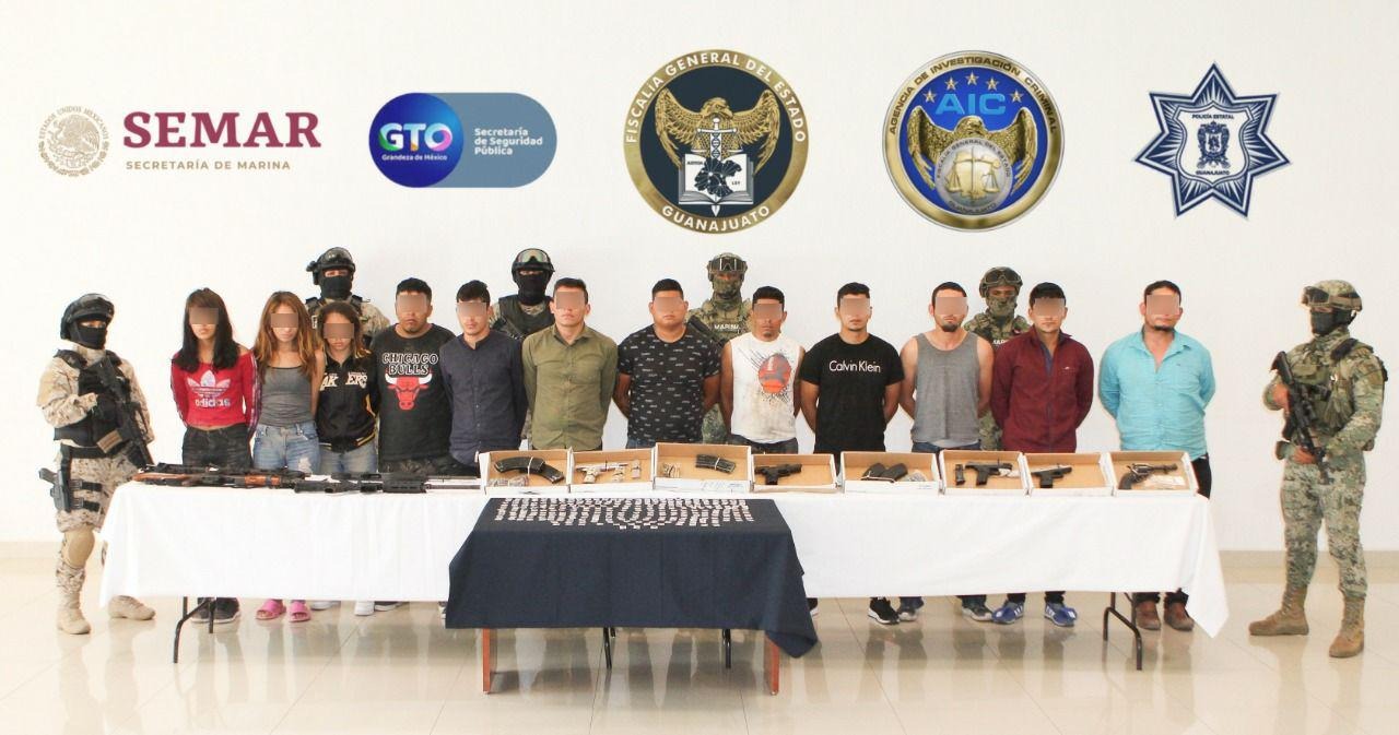 Capturan a célula delictiva en Silao