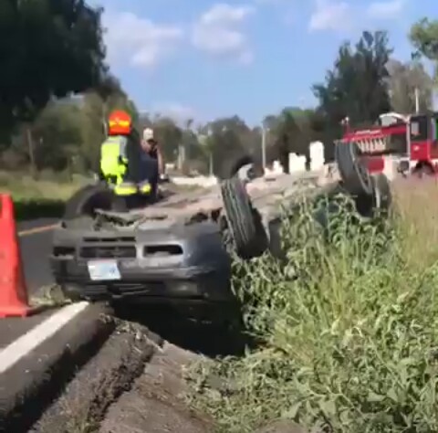 Chocan de frente en la libre Guanajuato-Silao