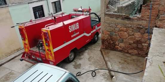Se incendia casa en Las Palomas