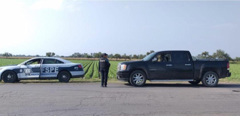 Recuperan en segundos camioneta robada