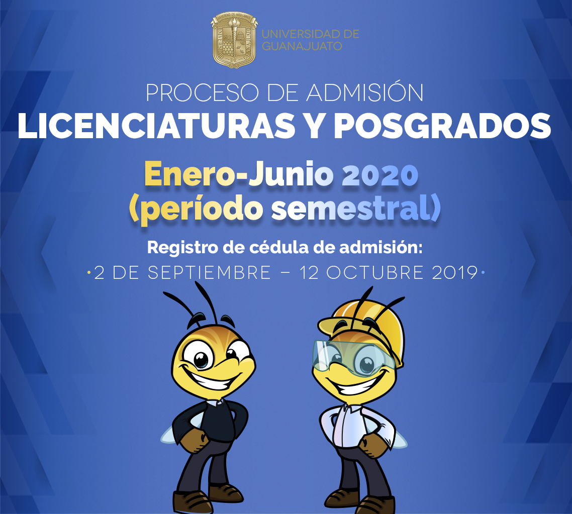UG abre periodo de expedición de fichas de admisión