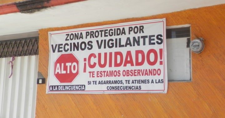 Secretaría de Seguridad invierte en mantas de vecinos vigilantes