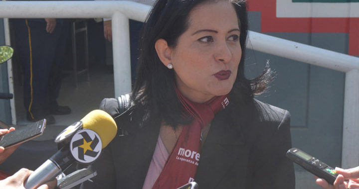Para el IEEG Alma Alcaraz sigue siendo la dirigente de Morena